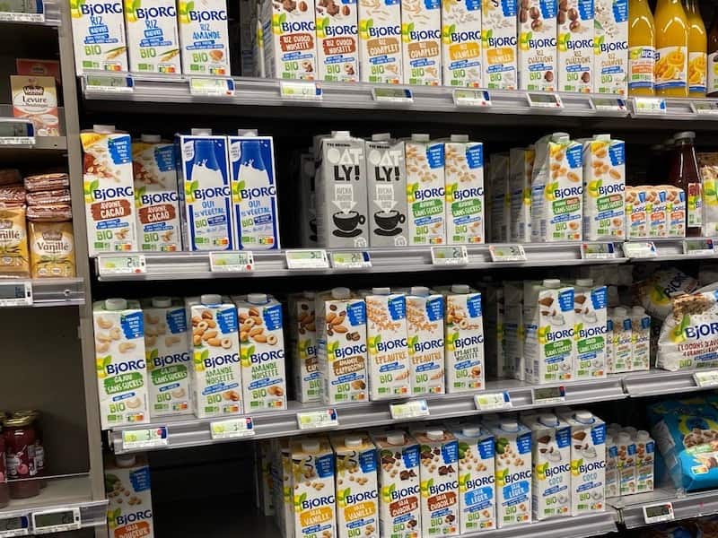 植物性ミルク　フランス