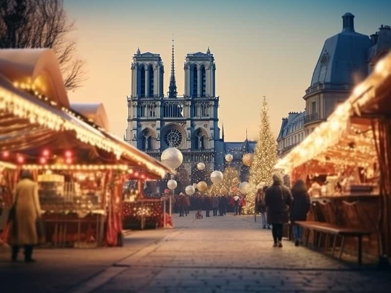 パリ　クリスマスマーケット
