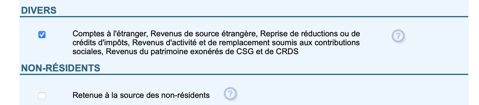フランス　確定申告