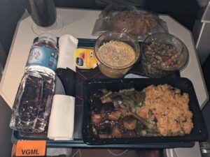 カタール航空　ヴィーガン