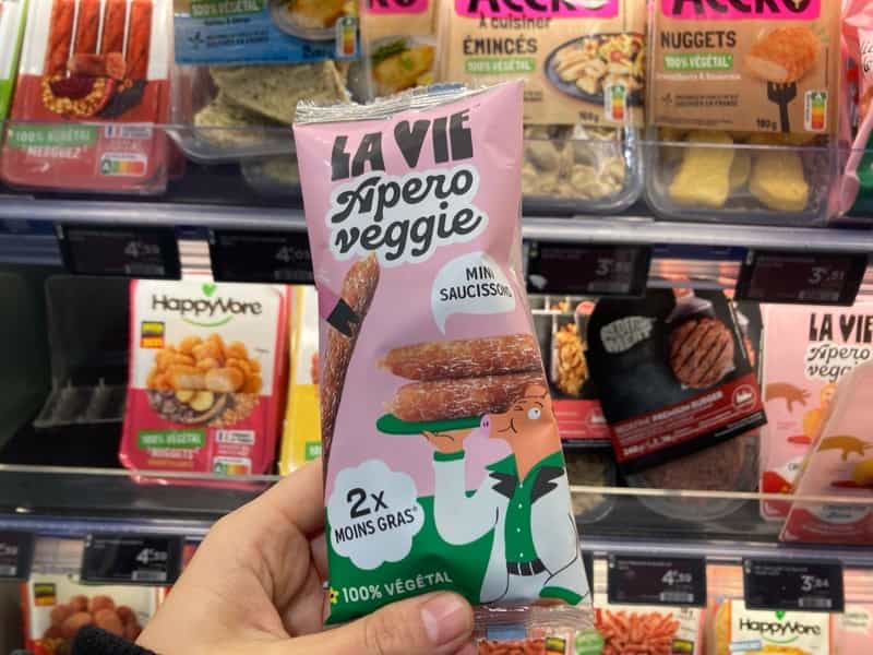 フランス　ソーセージ　ヴィーガン