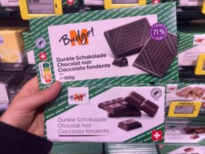 ヴィーガン　チョコレート　スイス