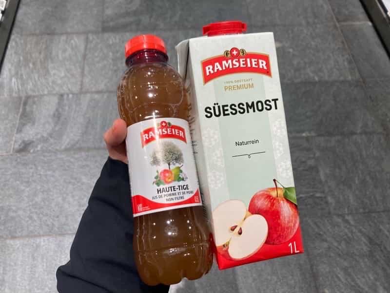 スイス リンゴジュース