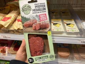 肉　スイス　ヴィーガン