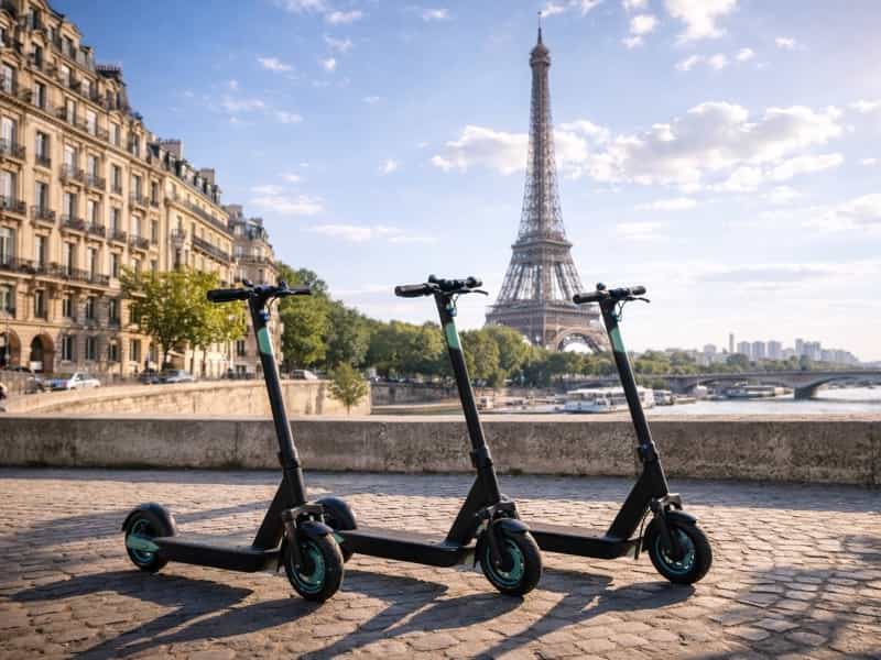 フランス　電動スクーター