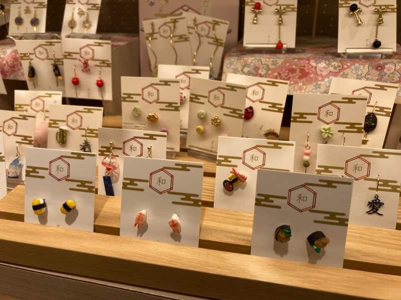 日本らしいピアス