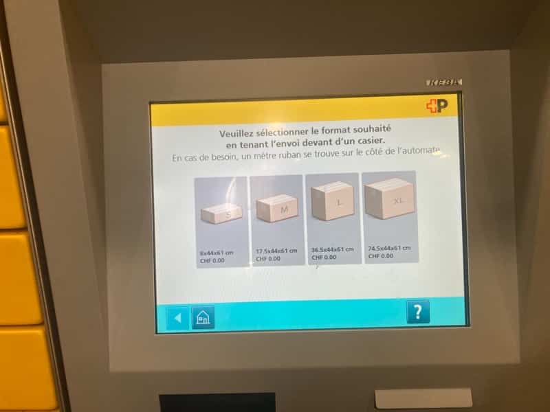 スイス 返品 荷物送る