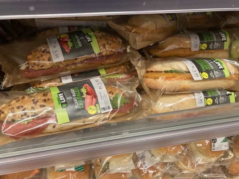 チューリッヒ空港　ヴィーガン