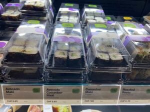 チューリッヒ空港　ヴィーガン