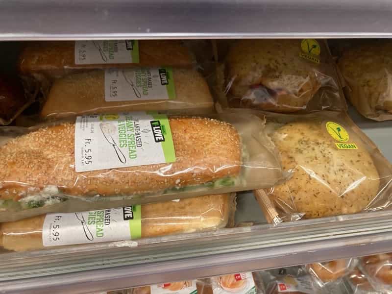 チューリッヒ空港　ヴィーガン