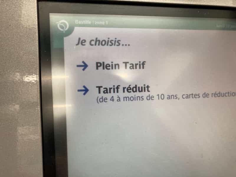 パリ地下鉄　買い方
