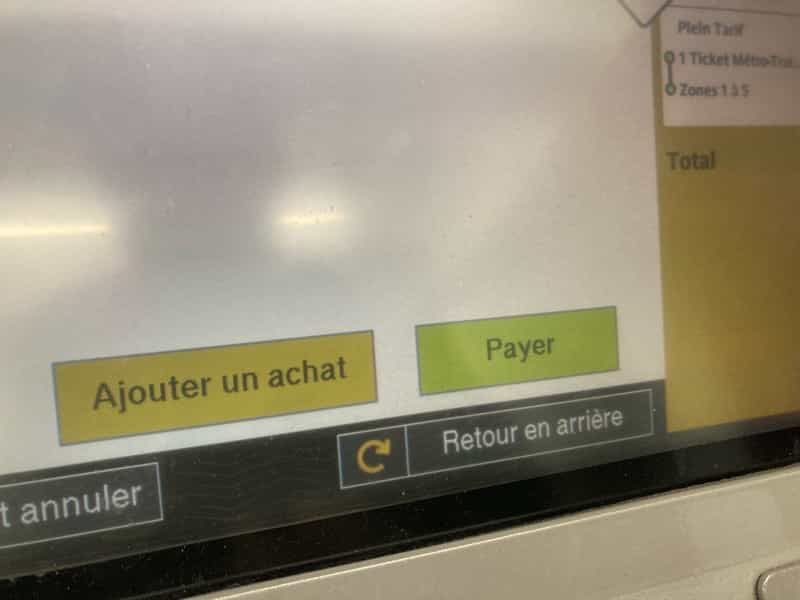 パリ地下鉄　買い方