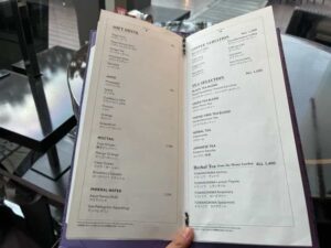 Lounge-＆-Dining-G　メニュー