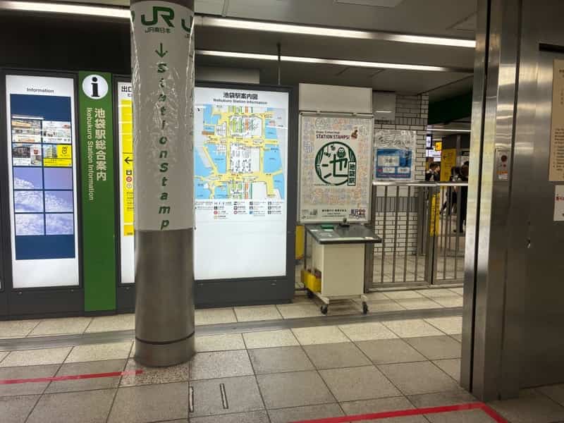池袋駅 スタンプ