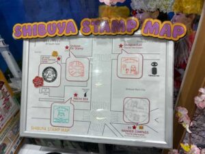 山手線のJR駅スタンプ