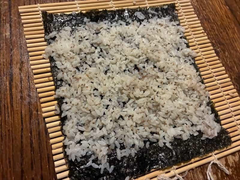キンパ巻き方