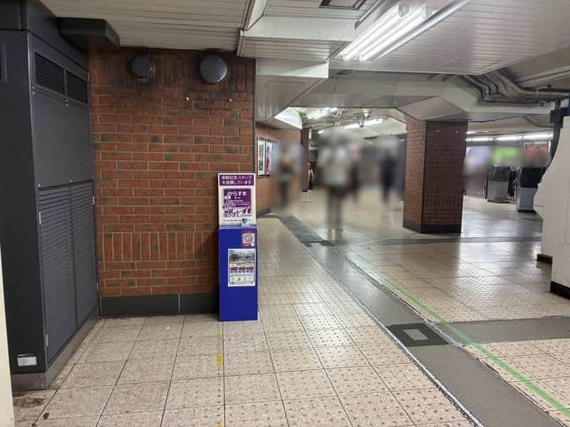 阪急烏丸駅 スタンプ